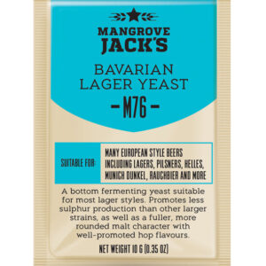 Mangrove Jacks M76 Bavarian Lager ølgær